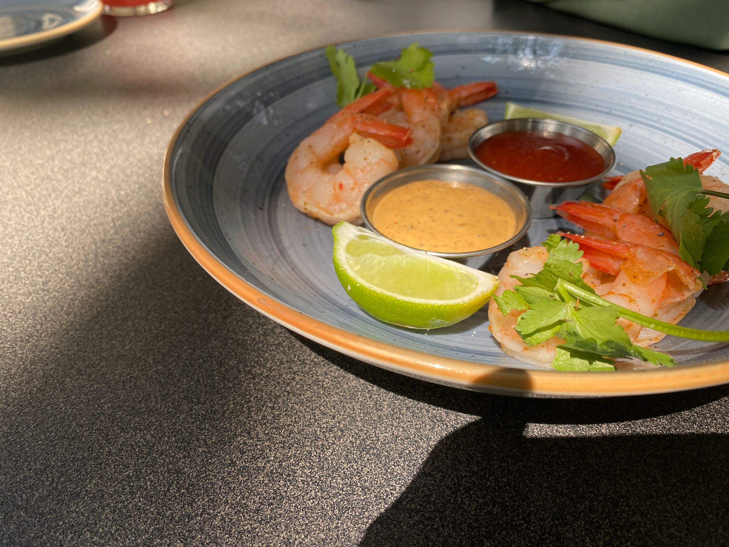 Seafood dish representing customer satisfaction